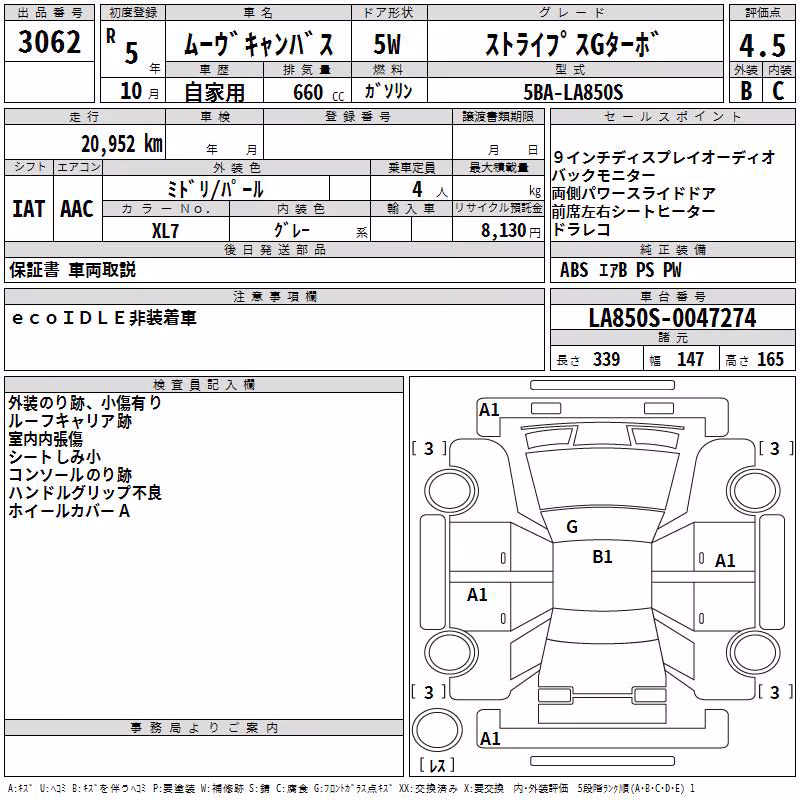 DAIHATSU MOVE CANBUS