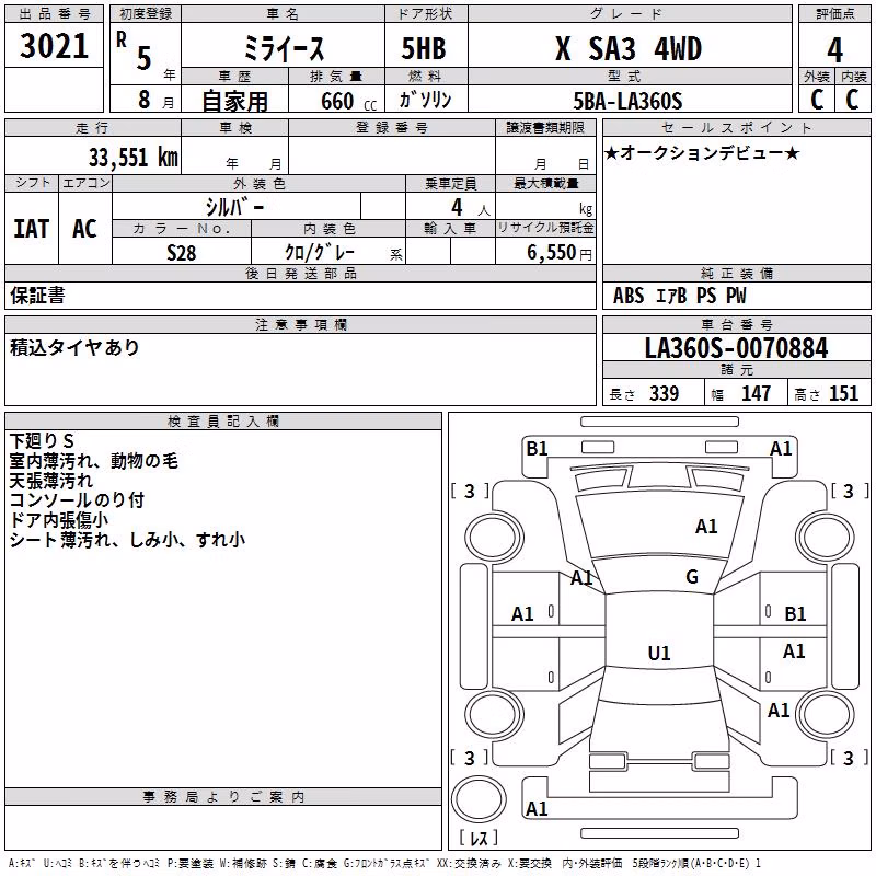 DAIHATSU MIRA E:S