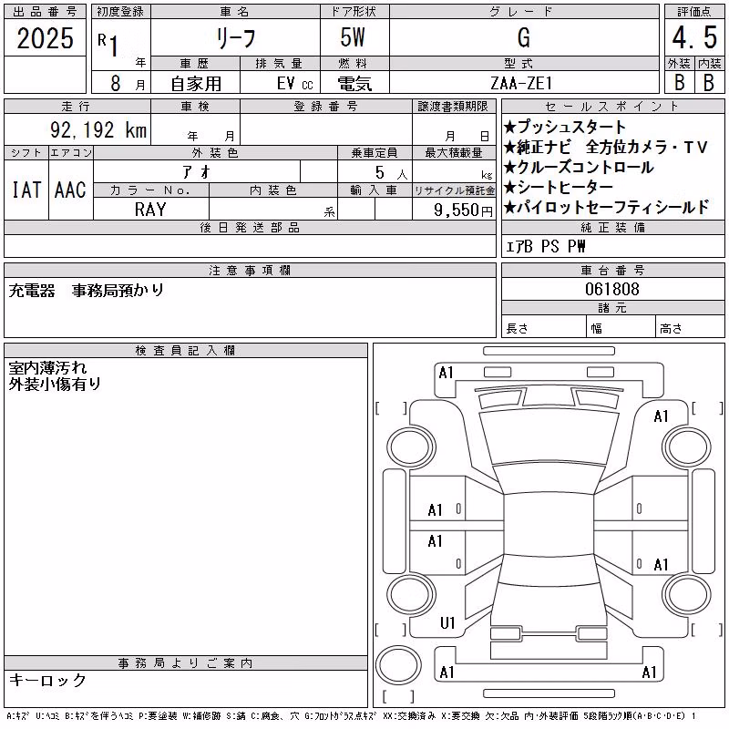 NISSAN LEAF