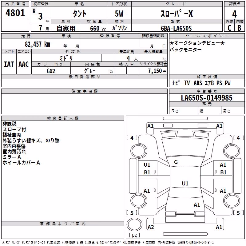 DAIHATSU TANTO