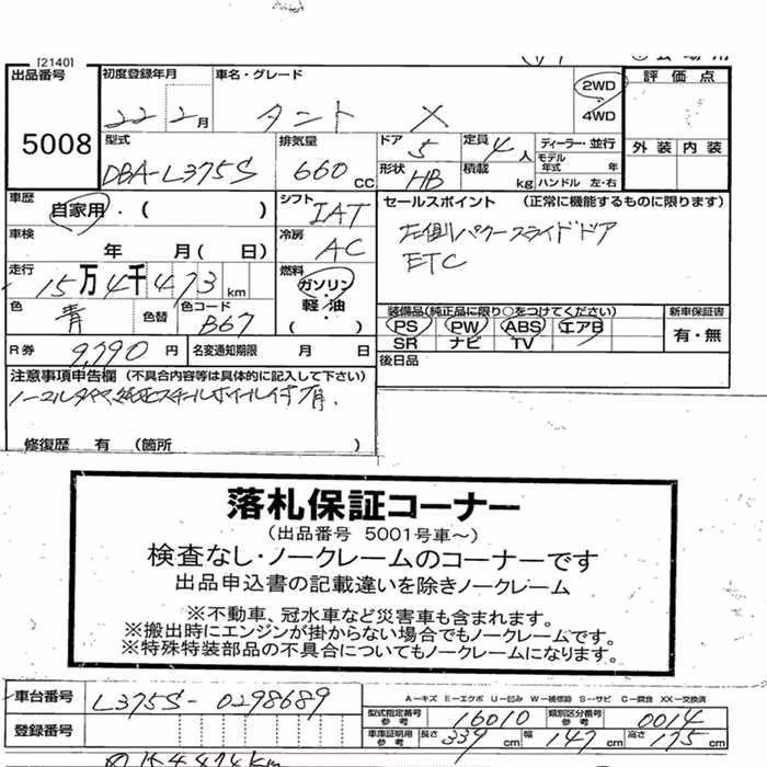 DAIHATSU TANTO