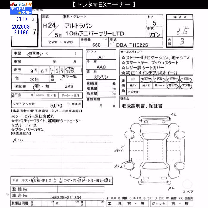 SUZUKI ALTO LAPIN