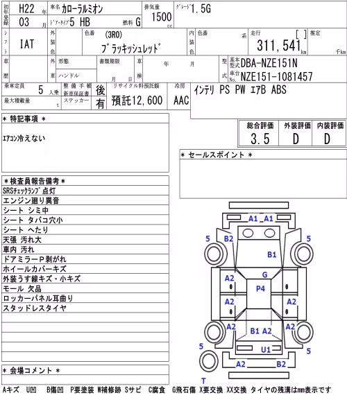 TOYOTA COROLLA RUMION