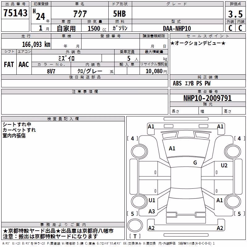 TOYOTA AQUA