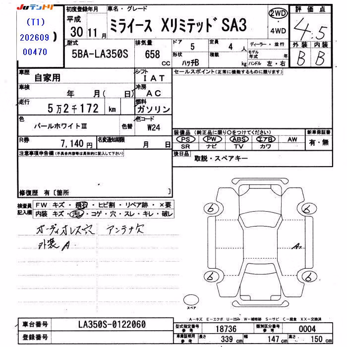 DAIHATSU MIRA E:S