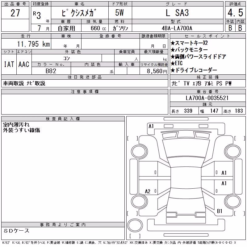 TOYOTA PIXIS MEGA