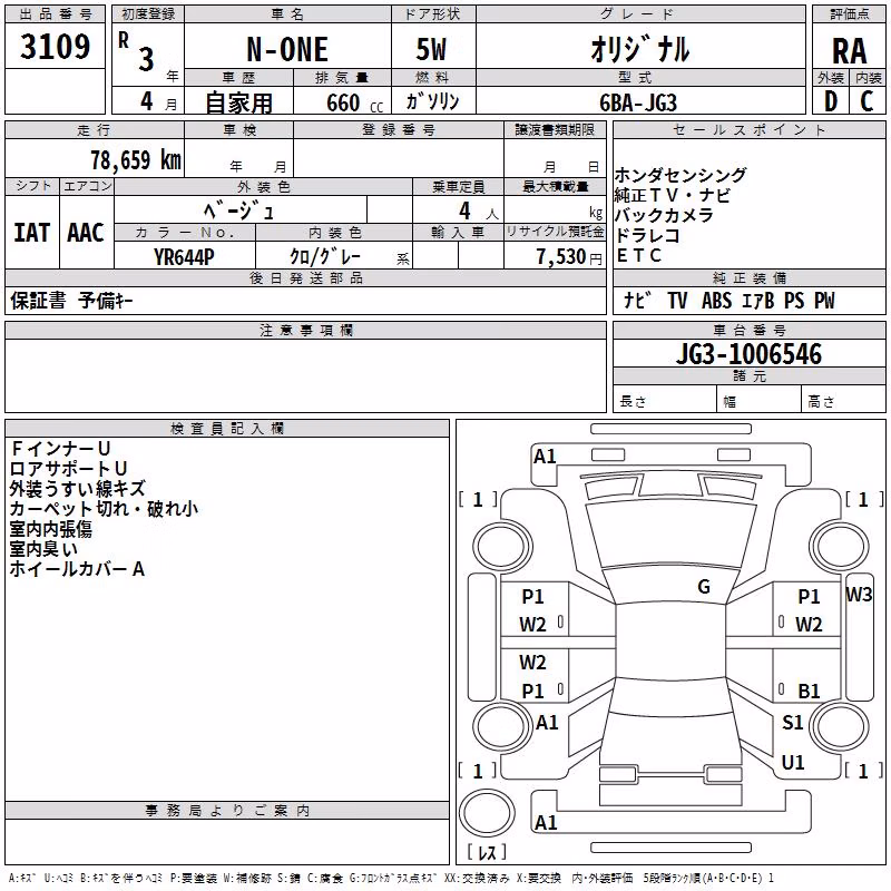 HONDA N-ONE