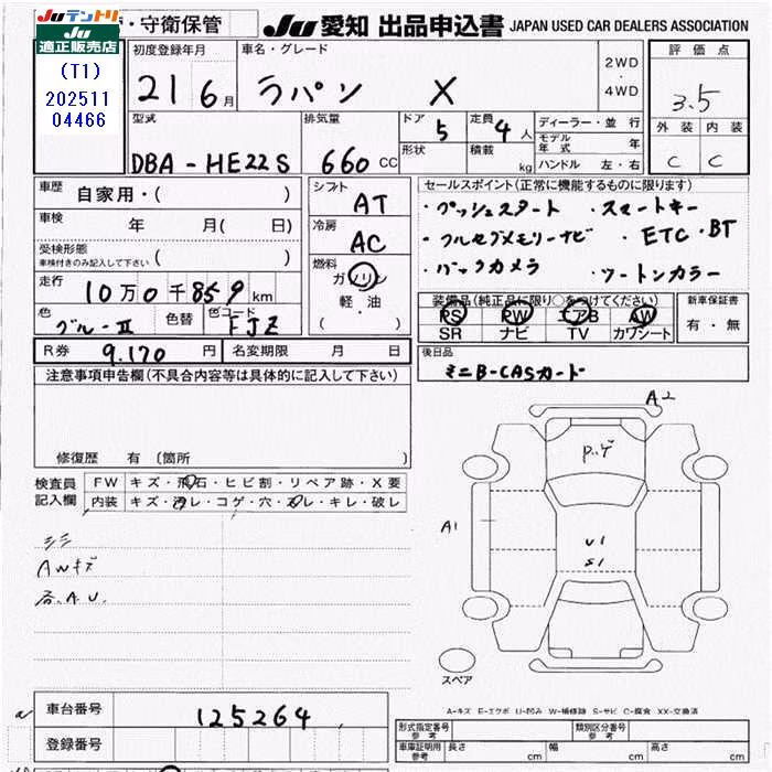 SUZUKI ALTO LAPIN