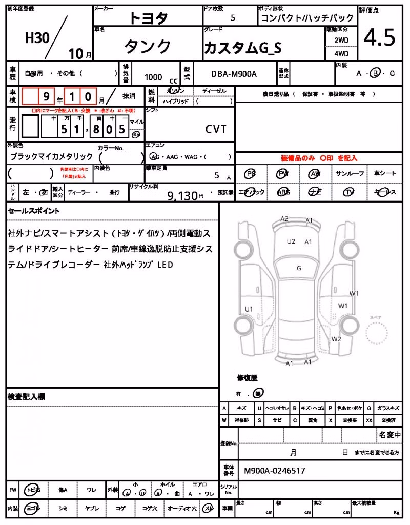 TOYOTA TANK