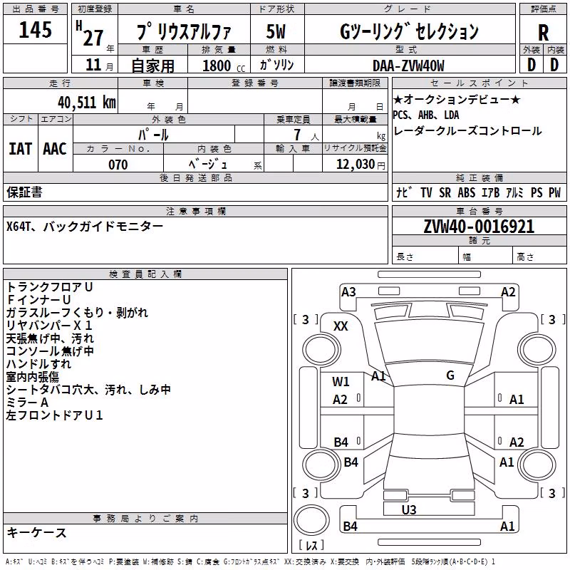 TOYOTA PRIUS ALPHA