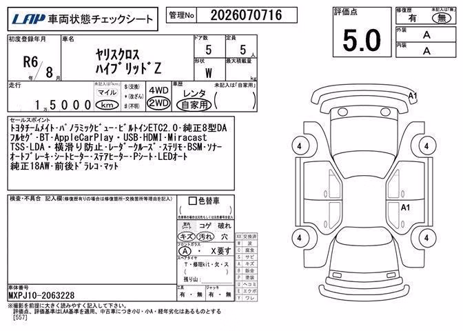 TOYOTA YARIS CROSS