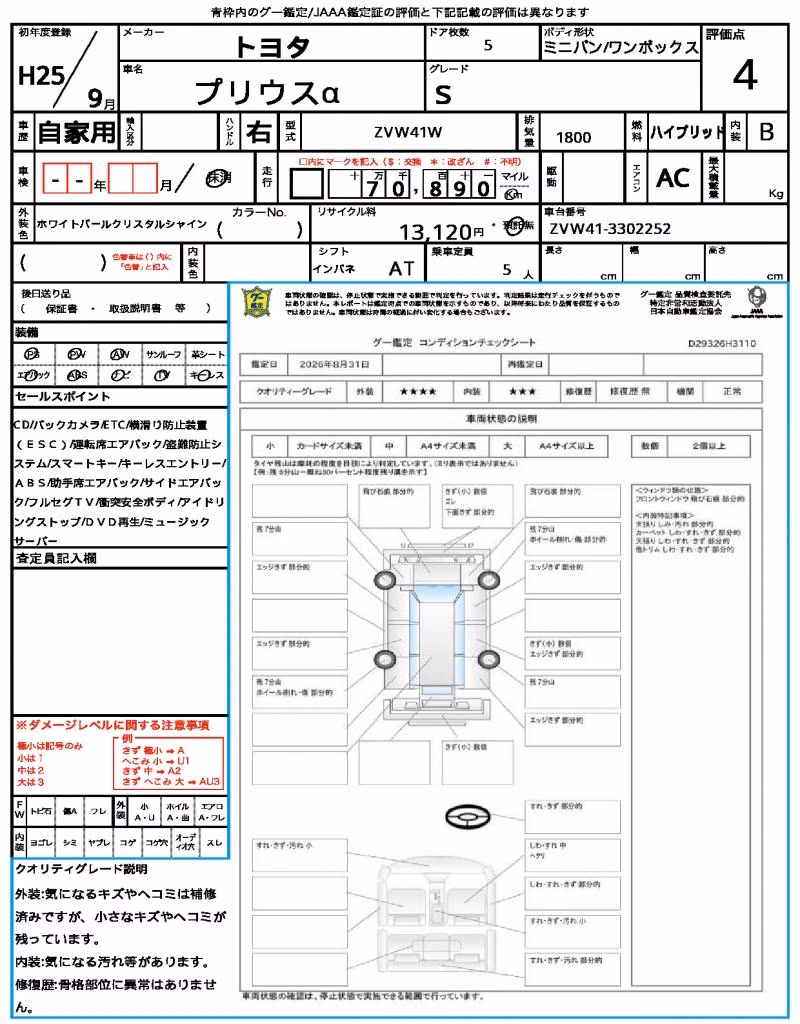 TOYOTA PRIUS ALPHA