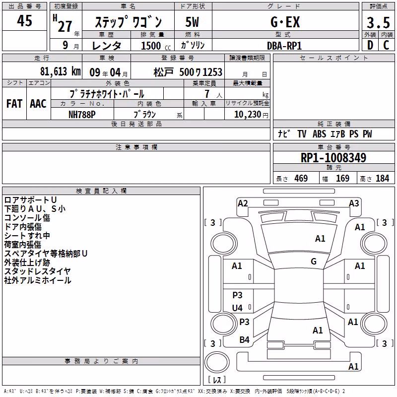 HONDA STEPWGN