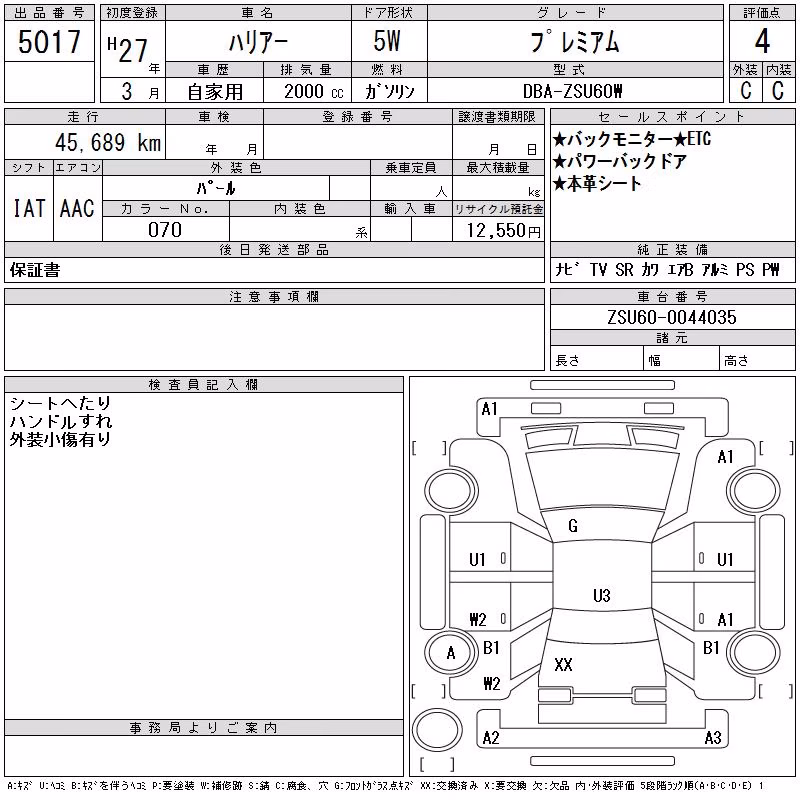 TOYOTA HARRIER