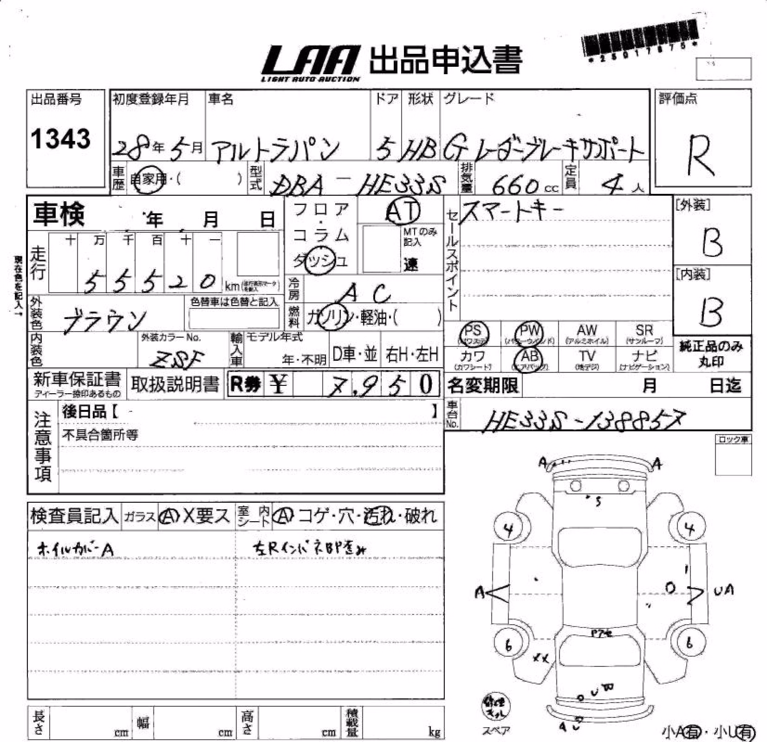 SUZUKI ALTO LAPIN