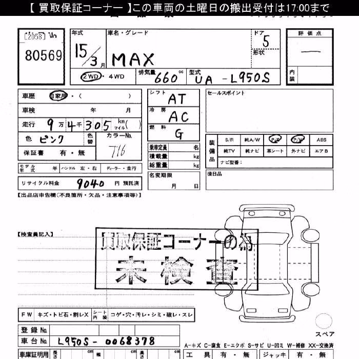 DAIHATSU MAX