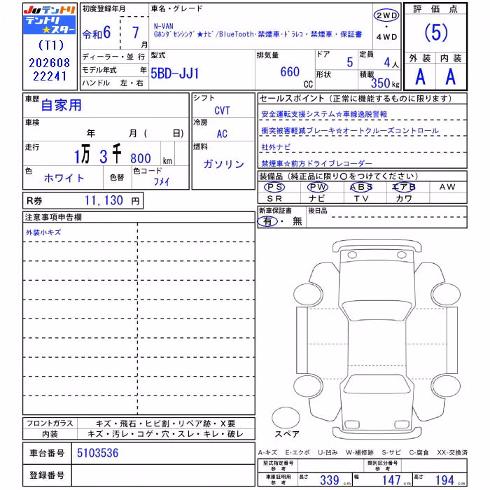 HONDA N-VAN