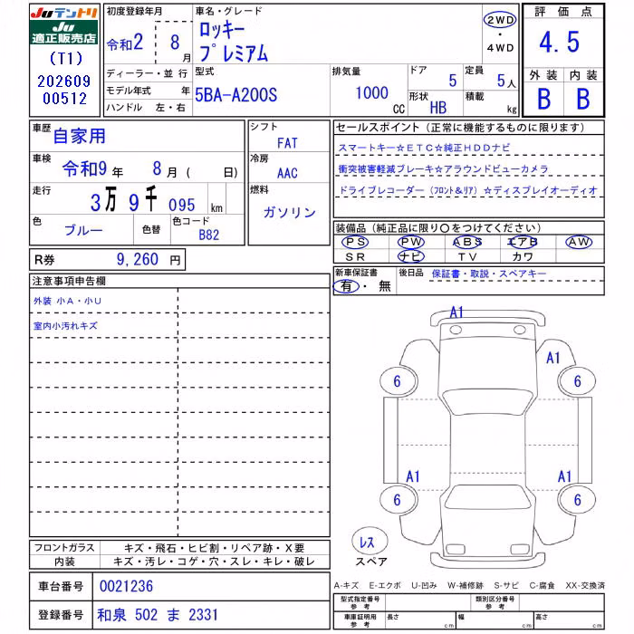 DAIHATSU ROCKY