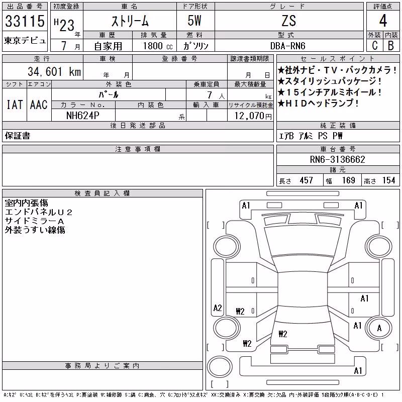 HONDA STREAM