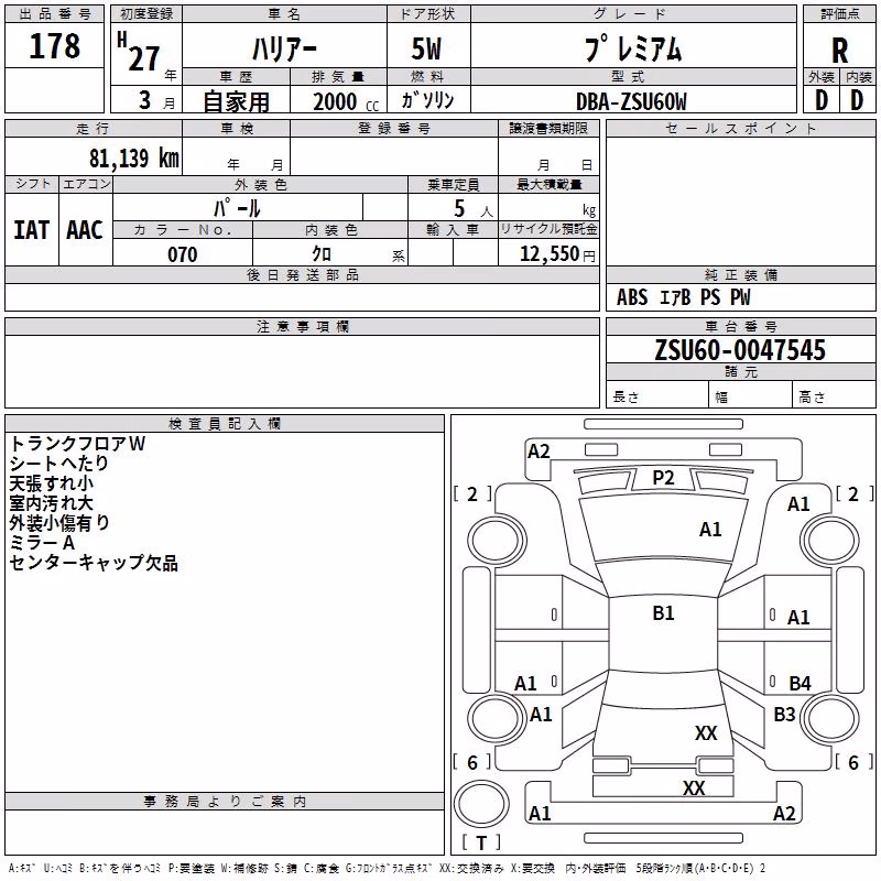 TOYOTA HARRIER