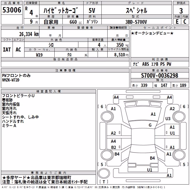 DAIHATSU ATRAI