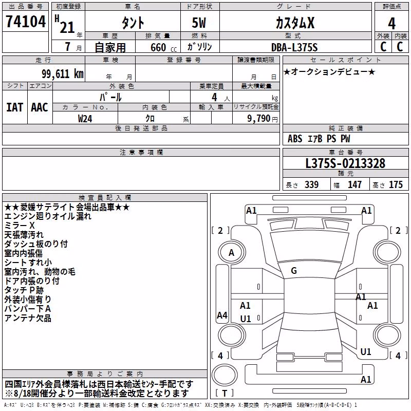 DAIHATSU TANTO