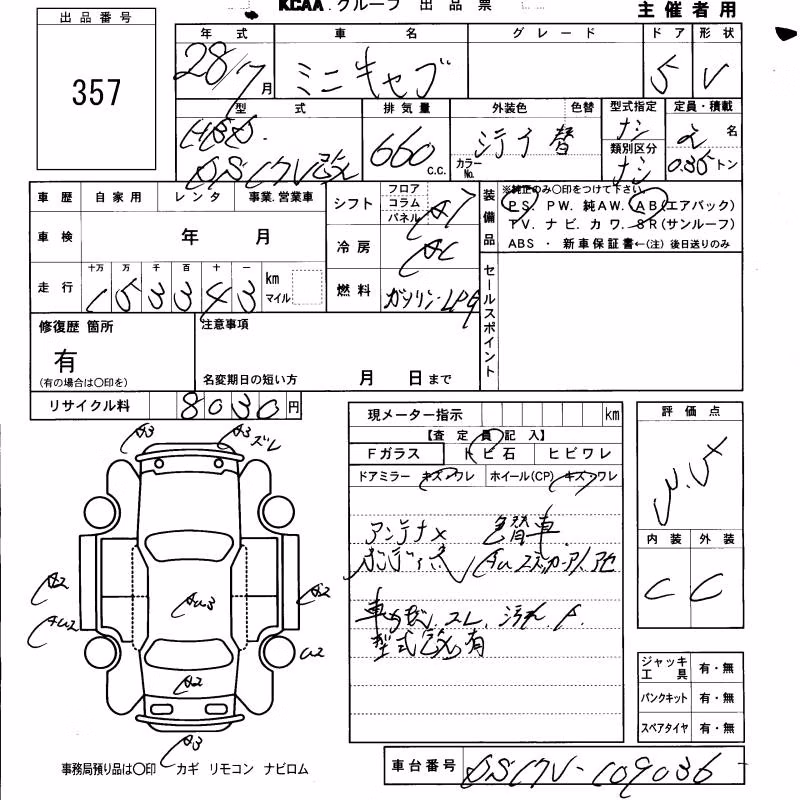 MITSUBISHI MINICAB