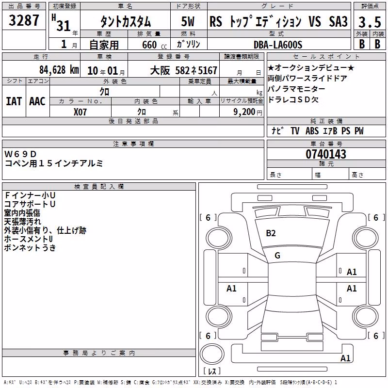 DAIHATSU TANTO