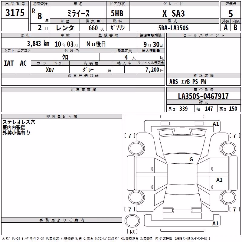 DAIHATSU MIRA E:S
