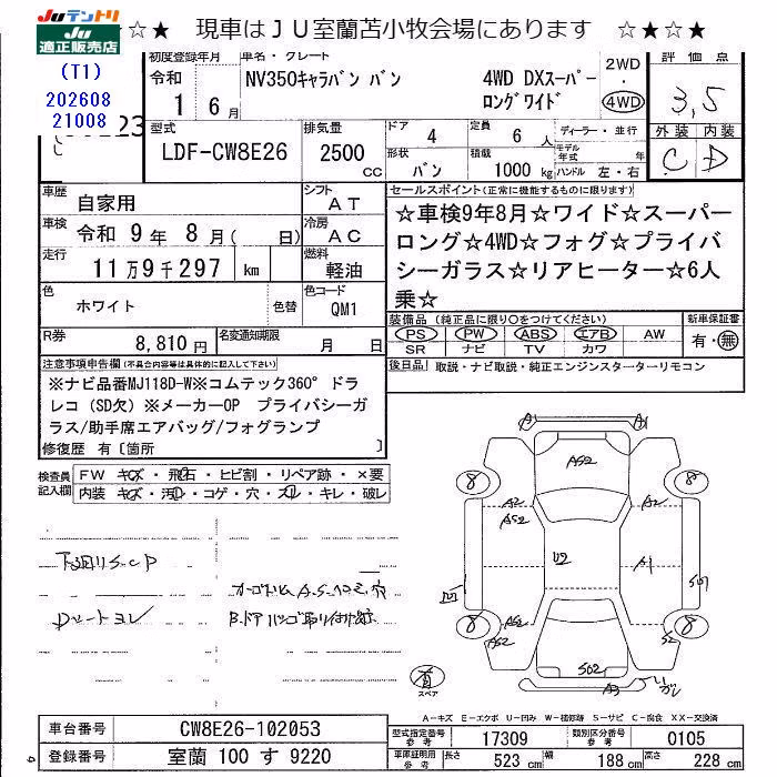 NISSAN NV350 CARAVAN