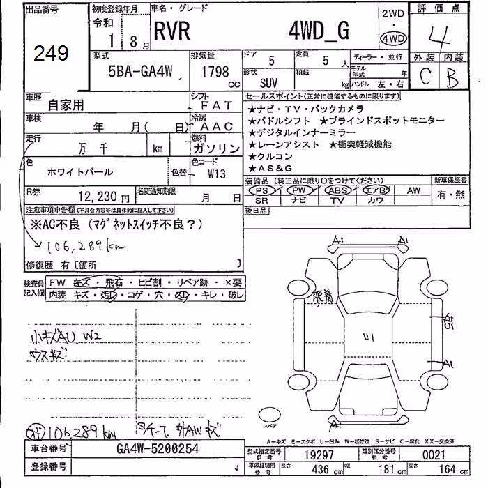 MITSUBISHI RVR