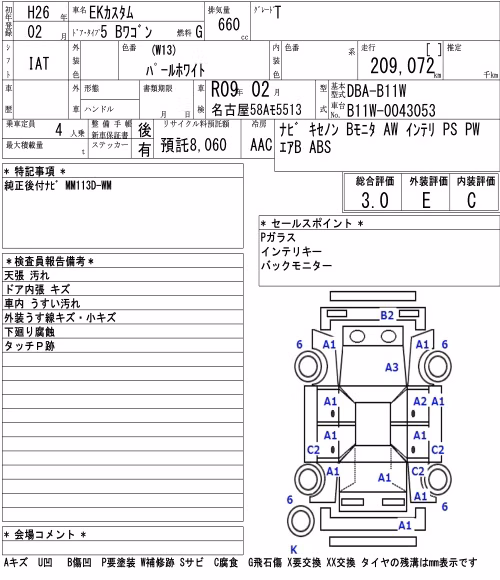 MITSUBISHI EK CUSTOM