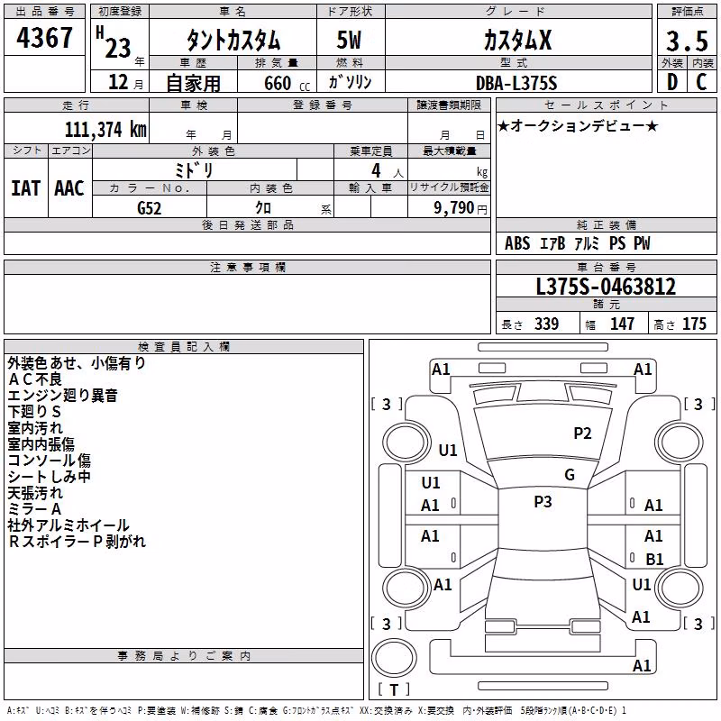 DAIHATSU TANTO