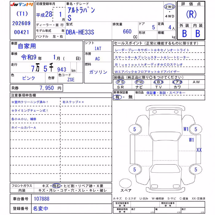 SUZUKI ALTO LAPIN