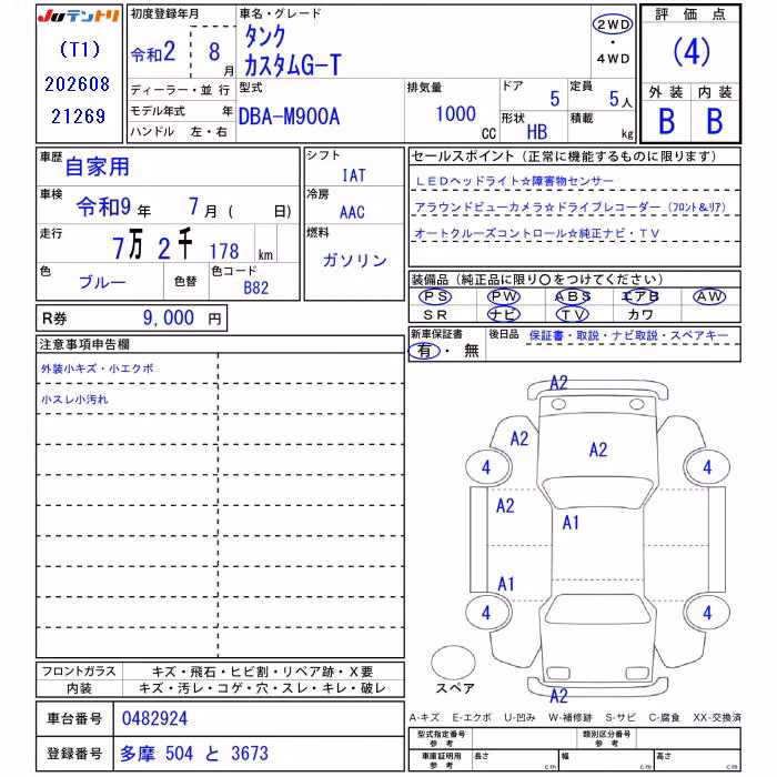 TOYOTA TANK