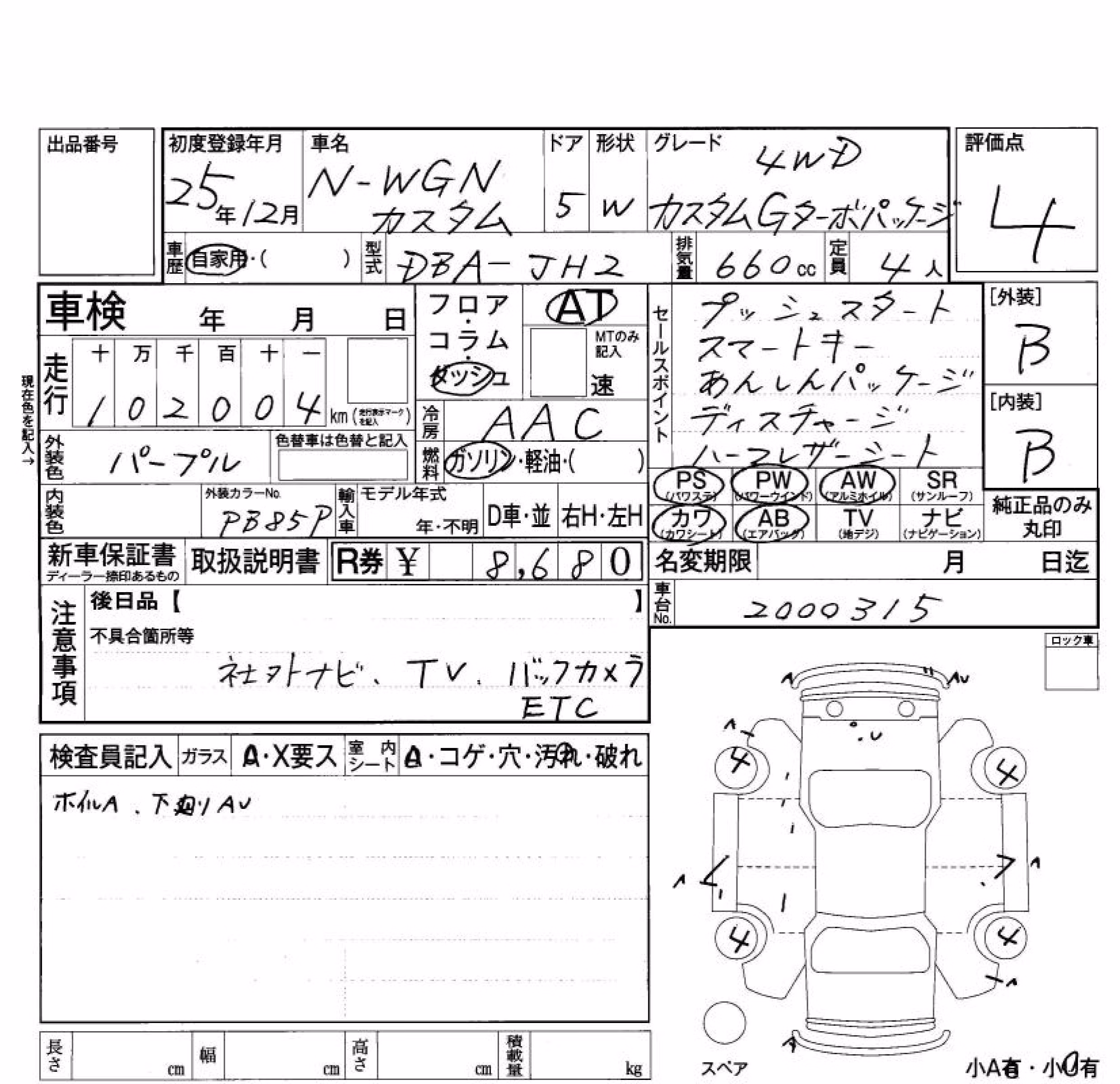 HONDA N-WGN
