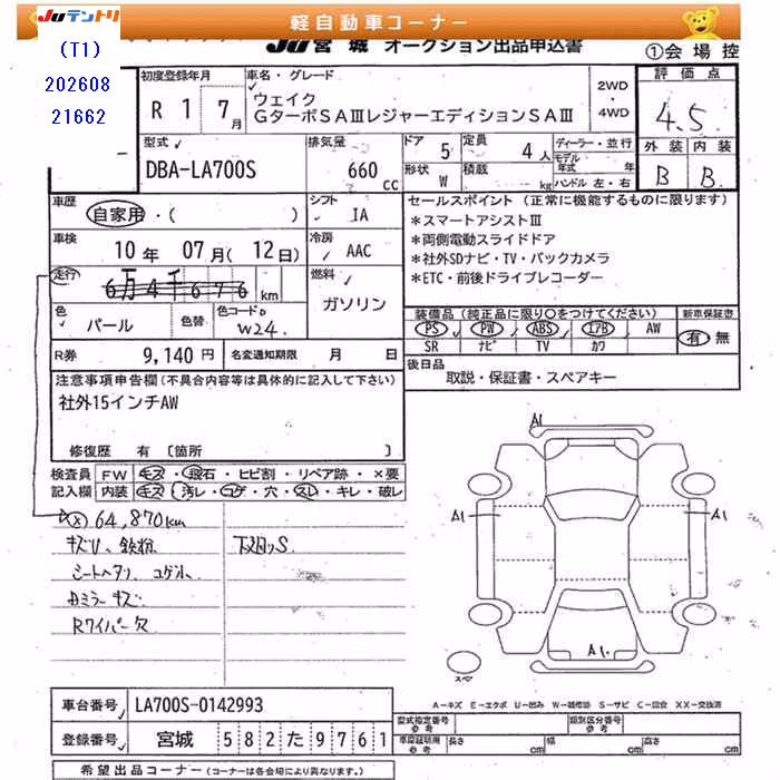 DAIHATSU WAKE