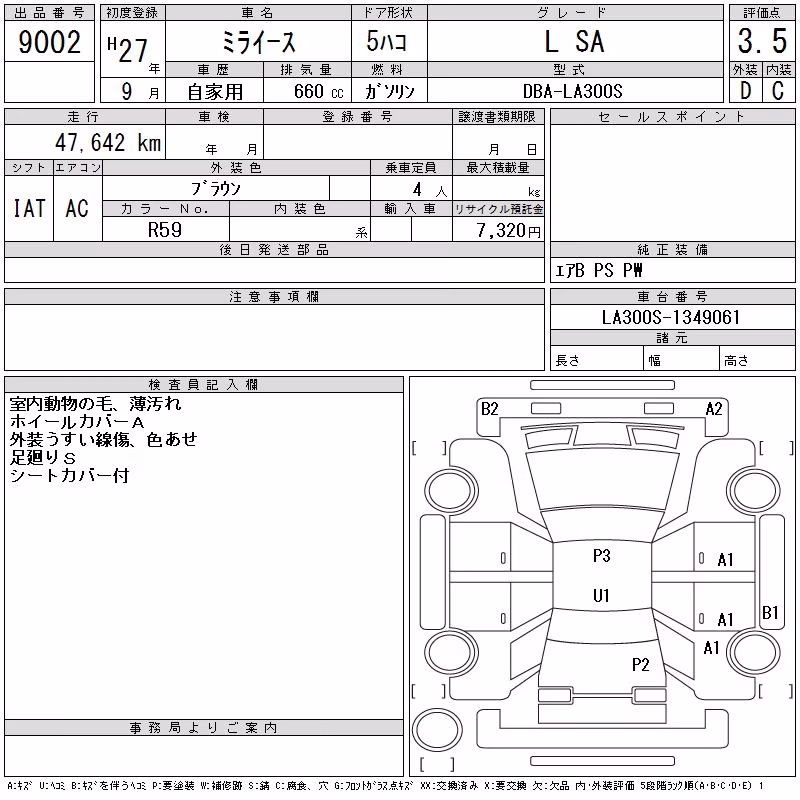 DAIHATSU MIRA E:S