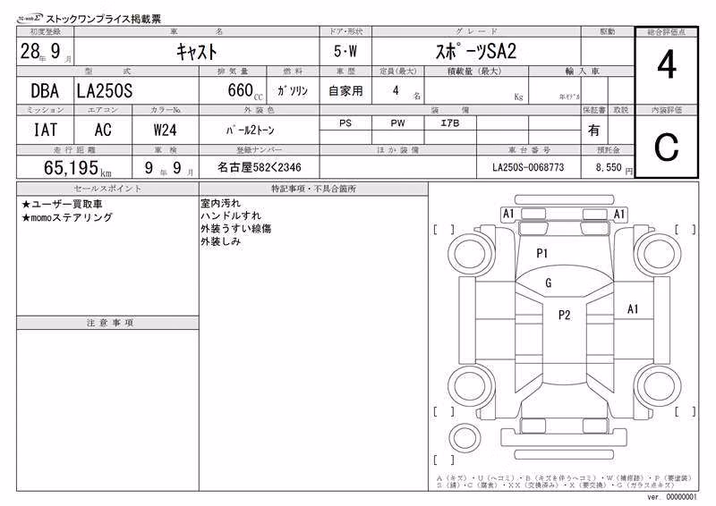 DAIHATSU CAST