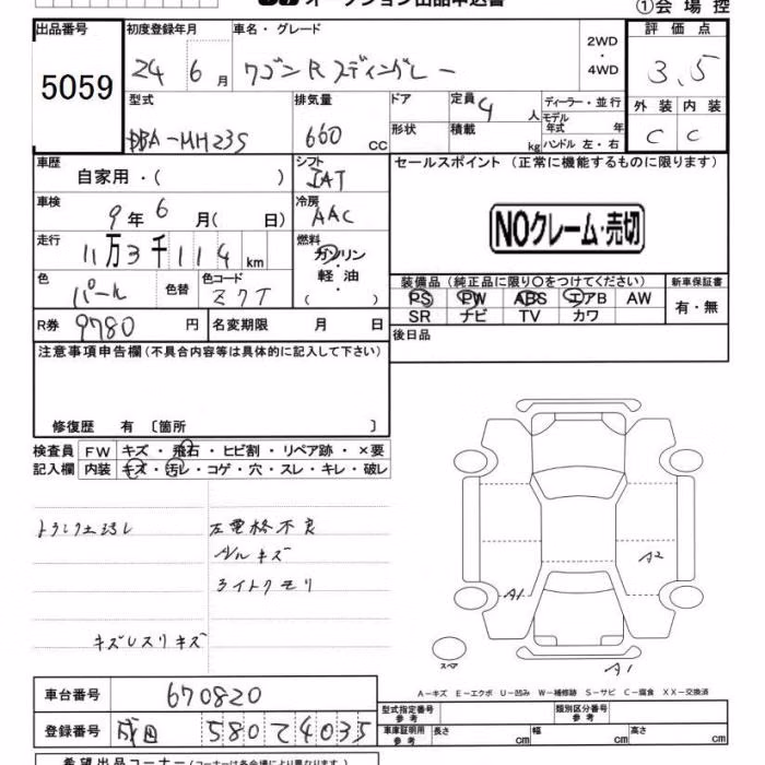SUZUKI WAGON R
