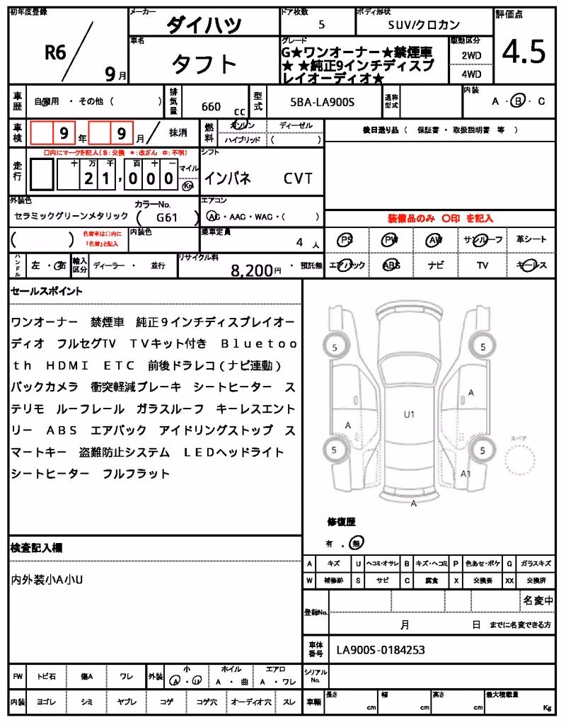 DAIHATSU TAFT