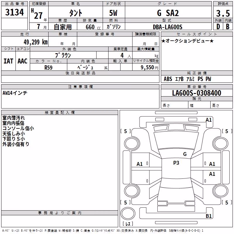 DAIHATSU TANTO