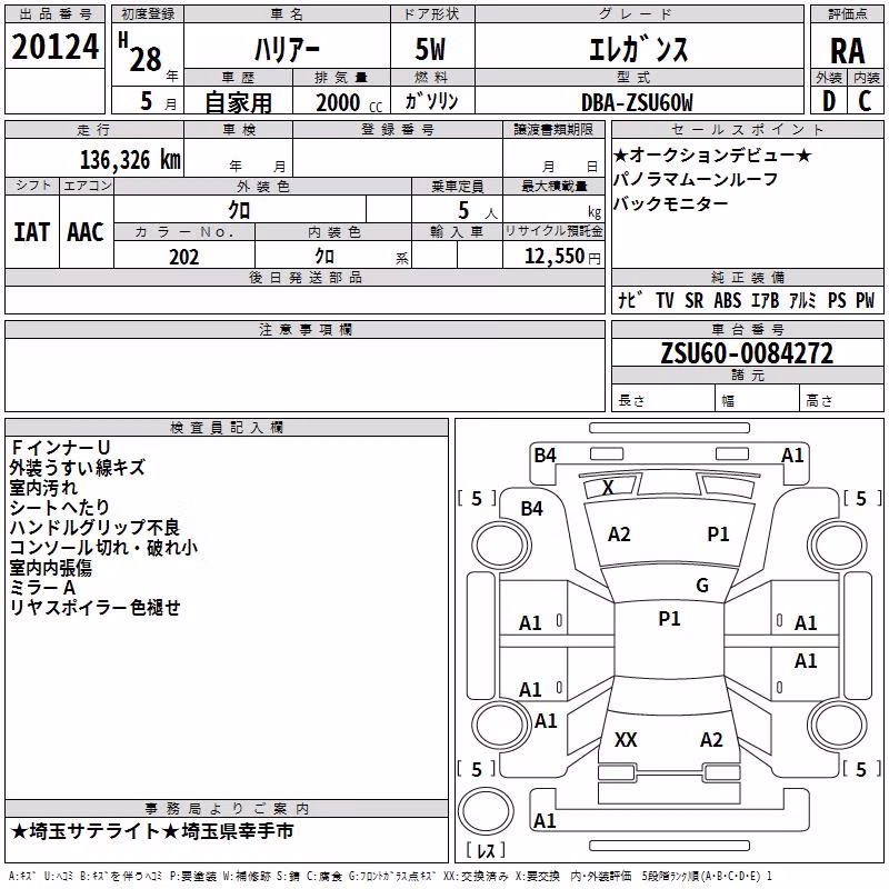 TOYOTA HARRIER