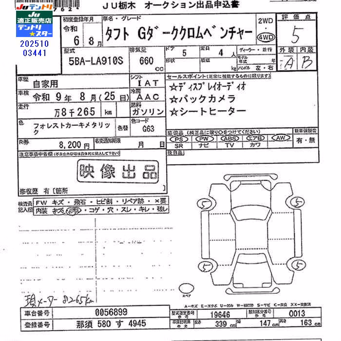 DAIHATSU TAFT