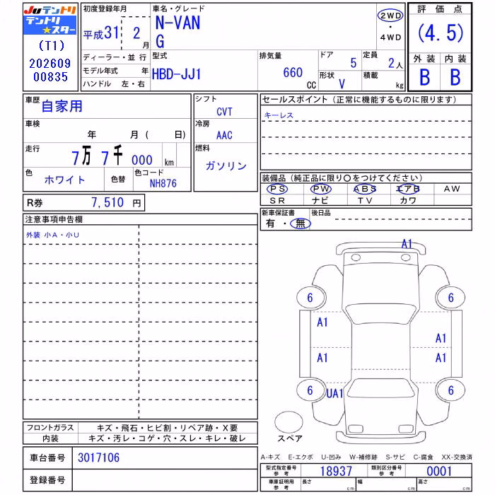 HONDA N-VAN