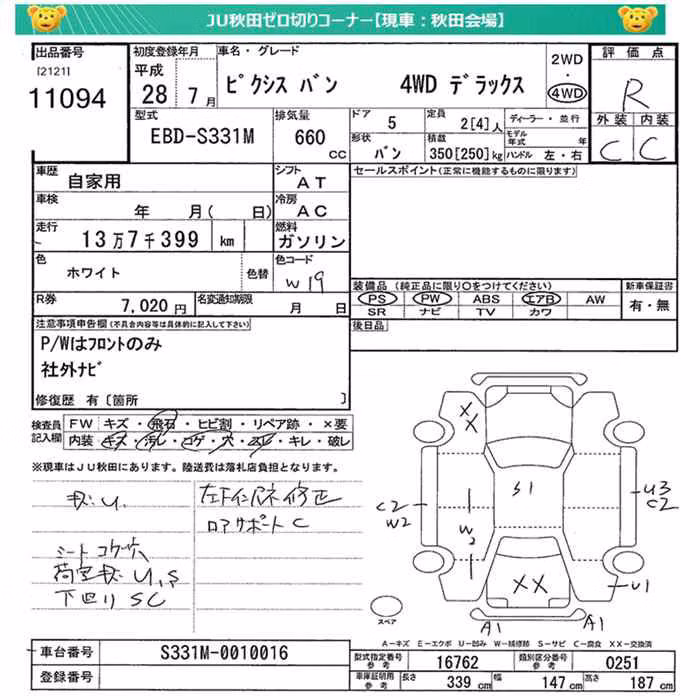 TOYOTA PIXIS VAN