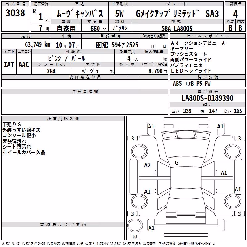 DAIHATSU MOVE CANBUS