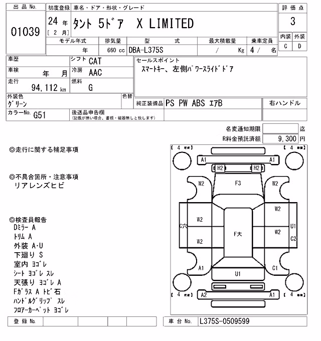 DAIHATSU TANTO