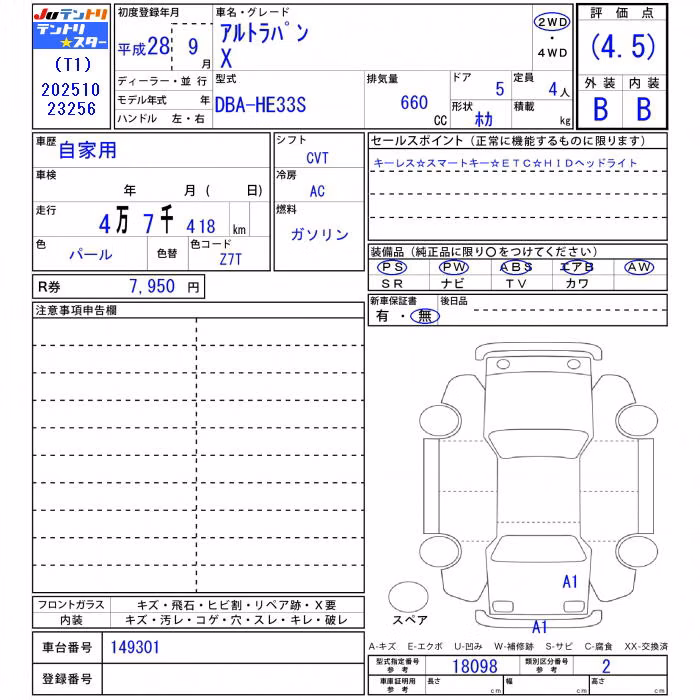SUZUKI ALTO LAPIN