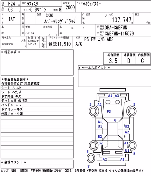 NISSAN LAFESTA